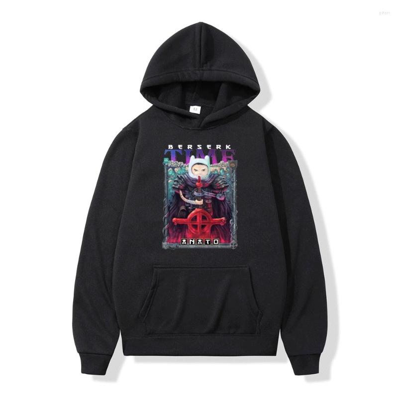 

Hoodies Japan Anime Berserk Guts Manga Hooded Sweatshirt Gothic Pullover Long Sleeve Black Tracksuit, Purple