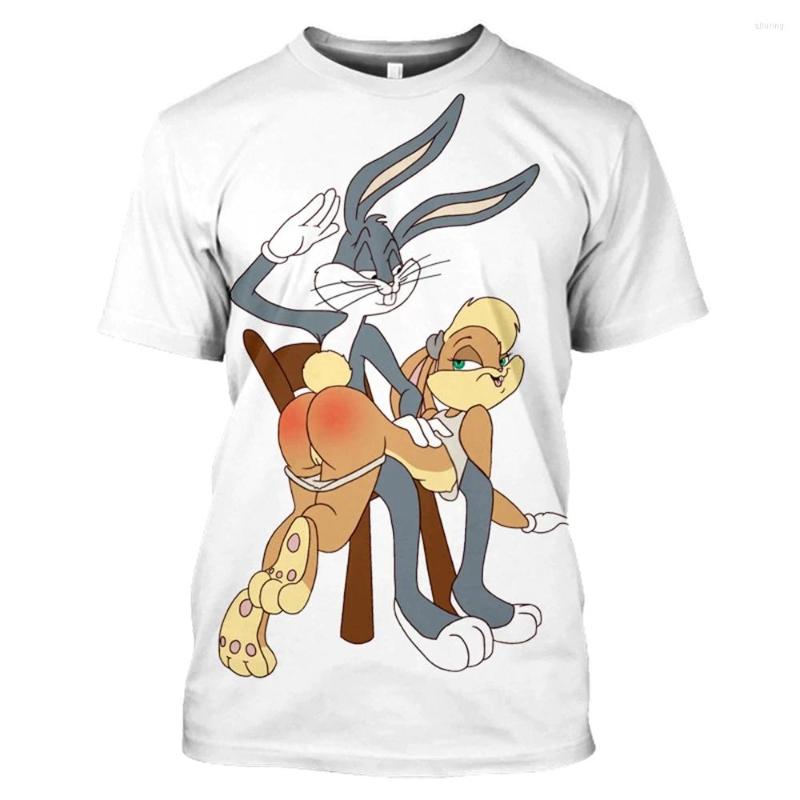 

Men's T Shirts KASEETOP Men/Women 3D Printed T-shirt Cartoon Anime Bugs Short-Sleeved Fashion Sports Summer Student Top, Style 7