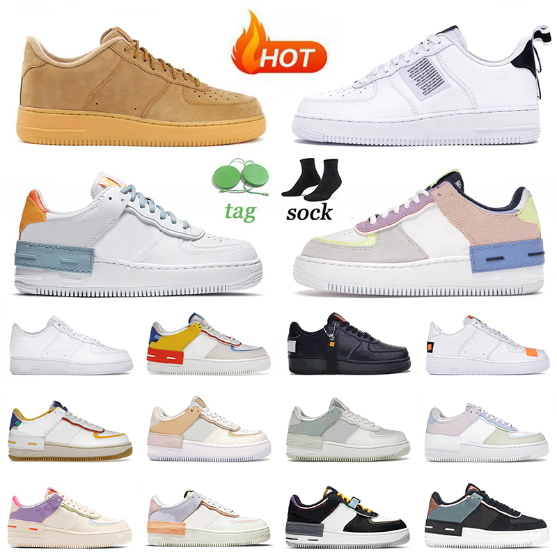 

Classic 1 Running Shoes Shadow Low Sneakers Wheat Unility White Be Kind Crimson Tint Volt Triple Black Spruce Aura Beige Pale Ivory Pink Glaze Men Women Trainers 36-47, C35 atomic pink 36-45
