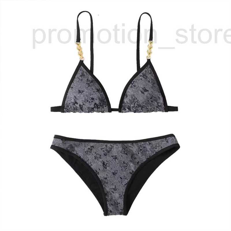 

Women' Plus Size Swimwear designer Printed Bikini Swimsuit RWKT, Dark gray