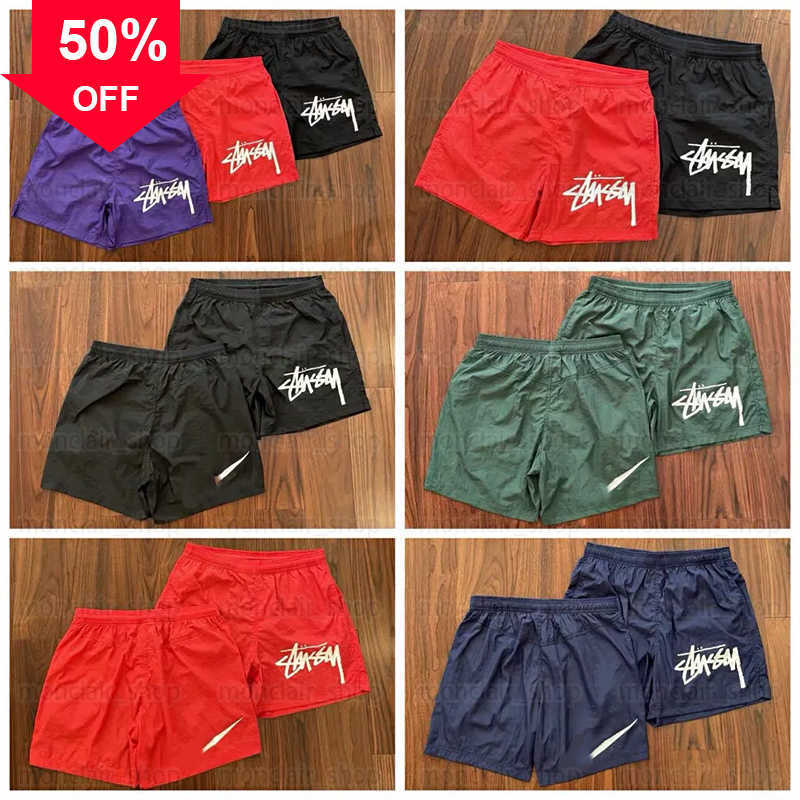 

Shorts Mens Shorts Designer Stussys Beach Pants Quick Dry Fashion Nk PrintS to 2XL Size, Navy blue