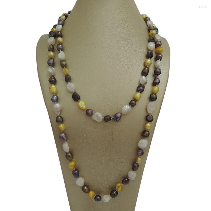 

Chains NATURE FRESHWATER PEARL LONG NECKLACE-120 CM In Baroque Shape