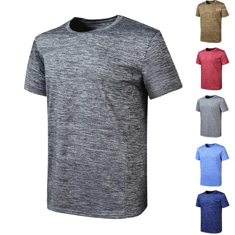 

Men's T Shirts 2023 Summer Shirt Breathable Sport Men Quick Drying Running Workout Training Tees Fitness Tops T-shirt 5XL, Dark green