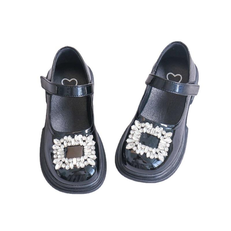 

Sneakers Kids Shoes Casual Footwear Children Fall Girls Fashion Rhinestone Princess Mirror E6042, C2