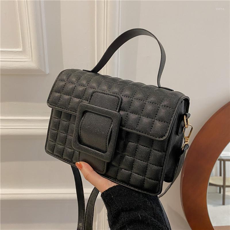 

Evening Bags Sale Women's Fashion Shoulder Solid Color Bag For Women Luxury Crossbody Handbags Black White