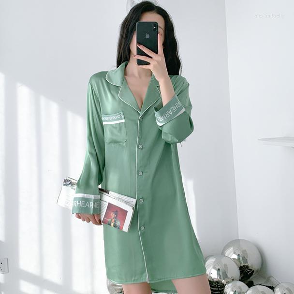 

Women's Sleepwear Nightgown Women Casual Sleep Shirt 2023 Nightdress Soft Nightshirt Intimate Lingerie Loose Home Dressing Gown, Burgundy