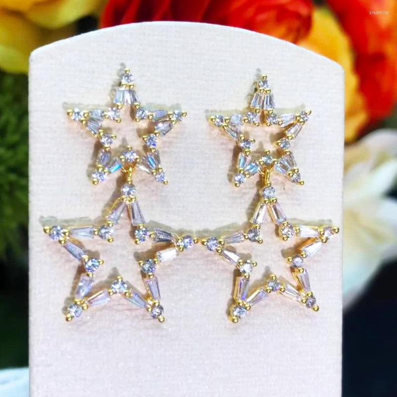 

Dangle Earrings Soramoore Trendy Stars Drop For Women Bohemian Geometric Earring 2023 Brincos Female DIY Fashion Jewelry