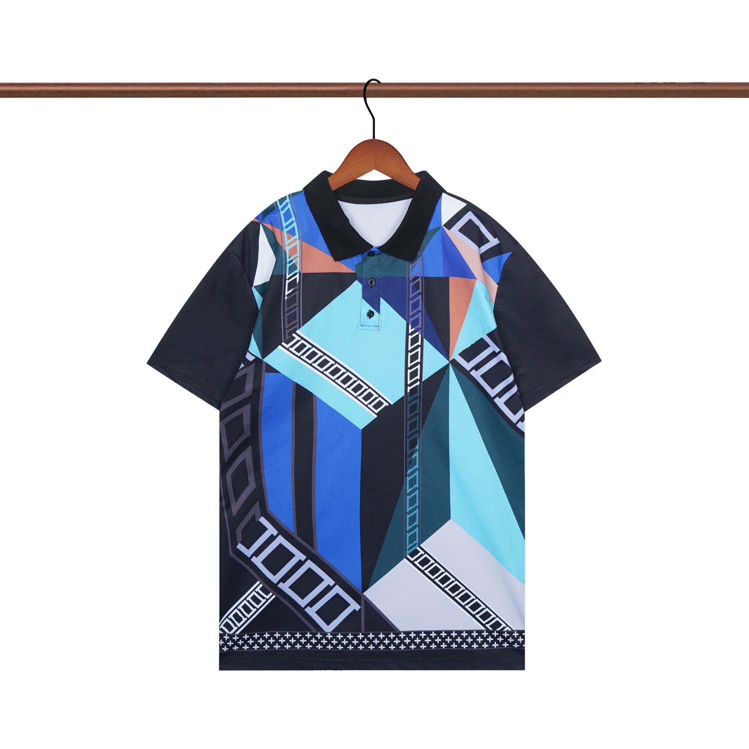 

New Fashion London Polos Shirts Mens Designers Polo Shirts High Street Embroidery Printing T shirt Men Summer Cotton Casual T-shirts M-3XL