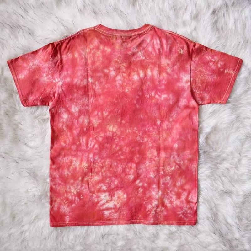 

Men's T Shirts 2023ss Tie Dye MARKE Shirt Men Women Puff Print Look At The Bright Side T-shirt Vintage Oversized Tee Tops