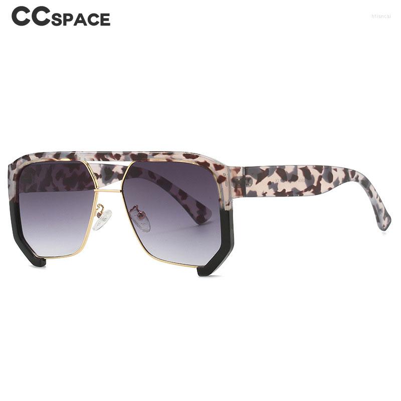 

Sunglasses 56217 Oversized Square Men Driving Sun Glasses For Women Brand Designer Male Vintage Half Frame Uv400