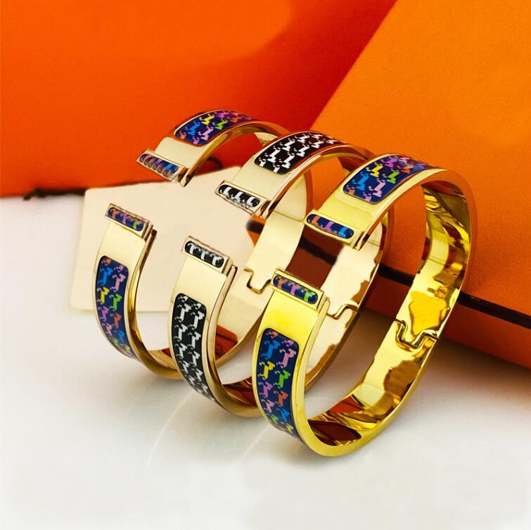 

High quality bangles designer designed bracelet stainless steel gold bangle Fashion jewelry bracelets for men and women