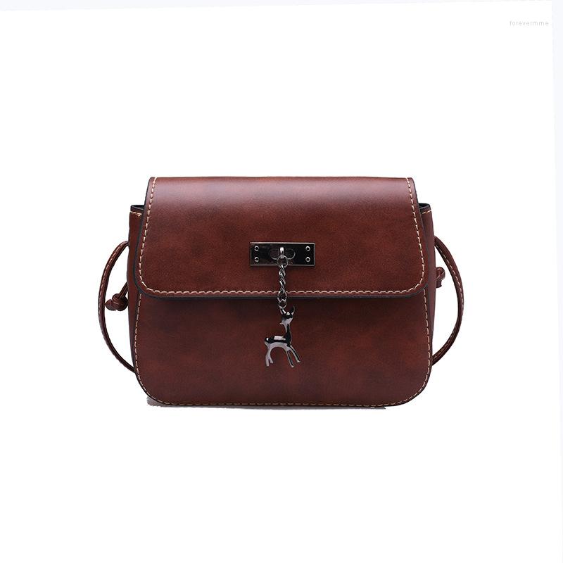 

Evening Bags Women Messenger Fashion Mini Bag With Deer Toy Shell Shape Shoulder Handbag Mujer Bolsas Sac, Light brown