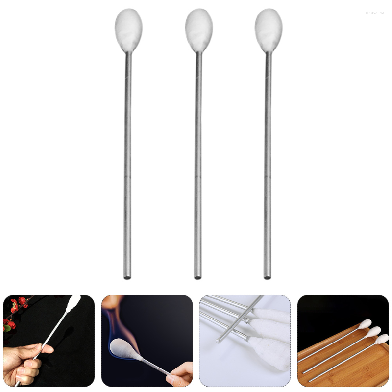 

Makeup Sponges 3 Pcs Cupping Supplies Cleaning Tool Chinese Set Facemask Cotton Sticks Dedicated Stick