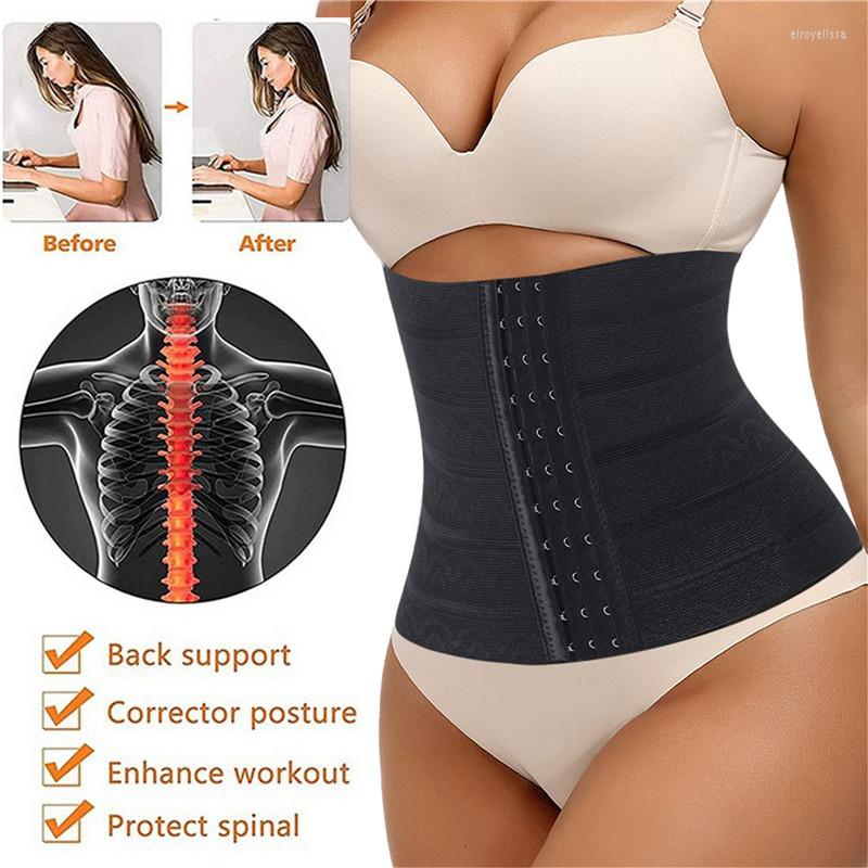 

Women's Shapers Women Waist Trainer Corset For Weight Loss Latex Body Shaper Tummy Cincher Slimming Belt Shapewear, Color3