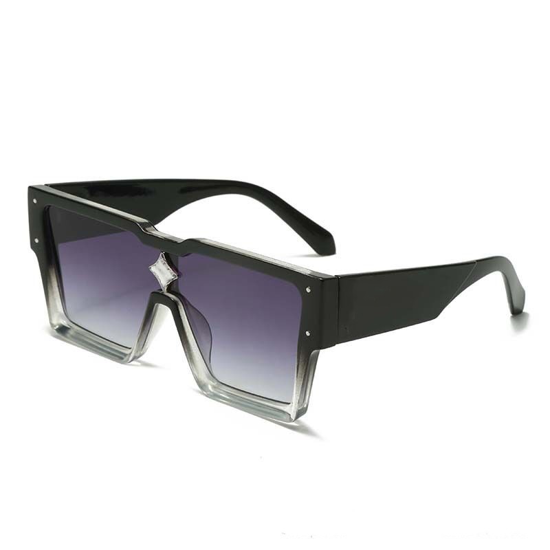 

fashion luxury men cyclone sunglasses z1547 vintage square frame rhomboid diamond glasses avantgarde unique style top quality antiultraviolet come with case