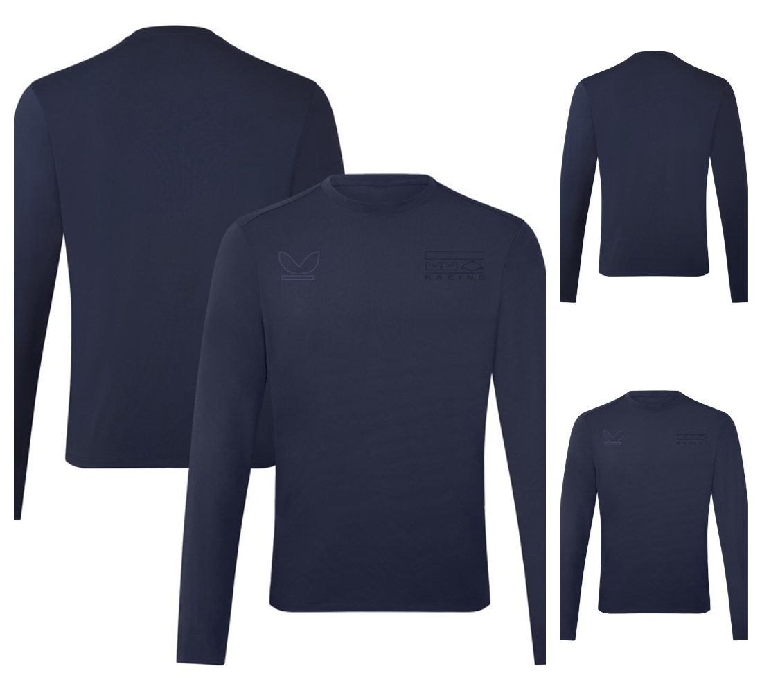 

F1 Team T-shirt Summer Formula One racing suit casual breathable quick-drying long-sleeved T-shirt for men and women fans