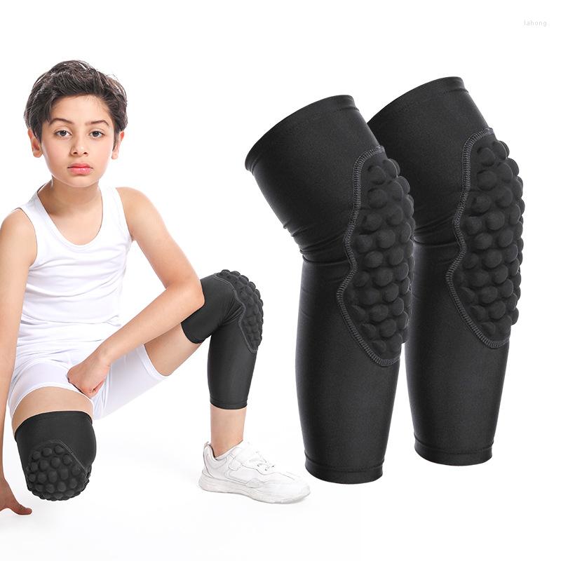 

Knee Pads Kids Elastic And Elbow For Sport Arm Sleeves Joints Brace Basketball Running Volleyball Tennis, White