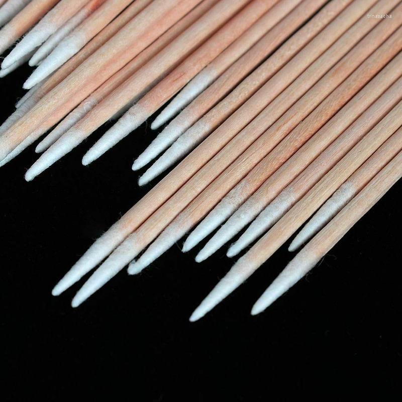 

Makeup Sponges 100pcs Wood Cotton Swab Eyelash Extension Tools Ear Care Cleaning Sticks Cosmetic Buds Tip