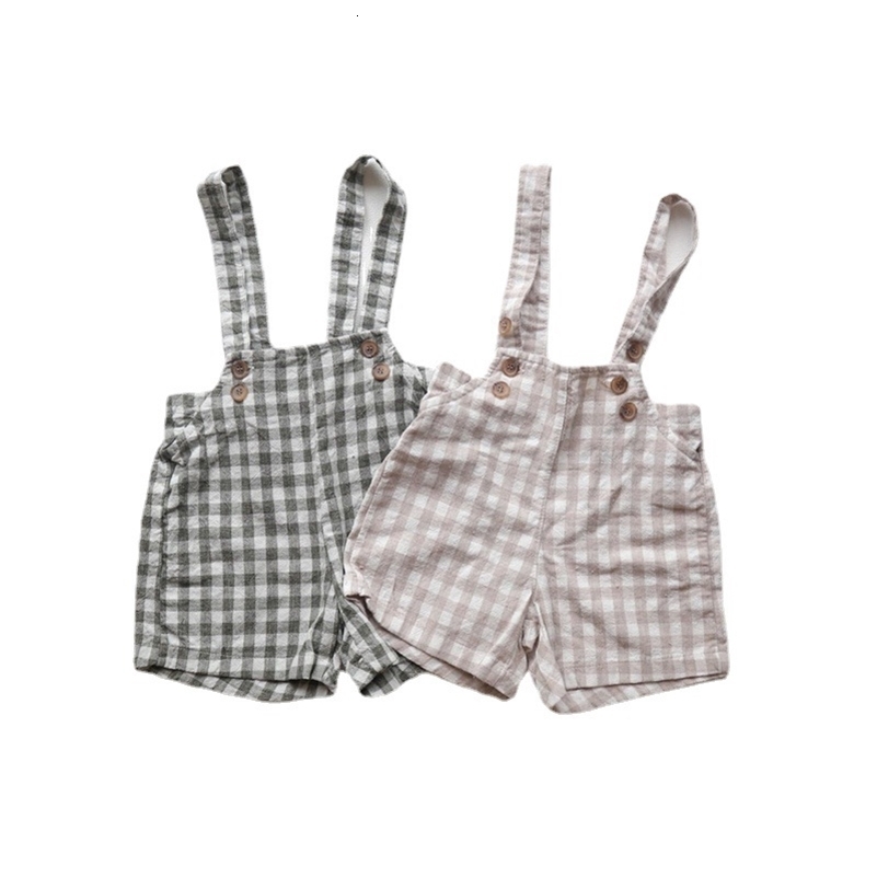 

Overalls Toddler Shorts Boys Girls Cotton Suspender Short Pants Infant Kids Summer Overalls 230414, Khaki