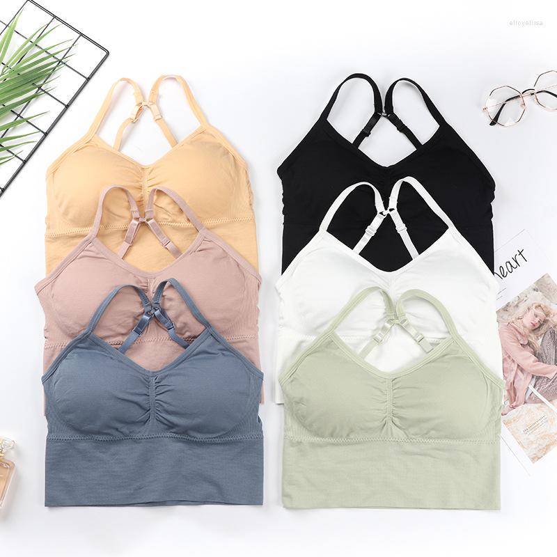 

Bras Sexy Beauty Back Bra For Women Bralette Seamless Wire Free Tops Brassiere Girls Sleeping Female Lingerie Underwear, Black