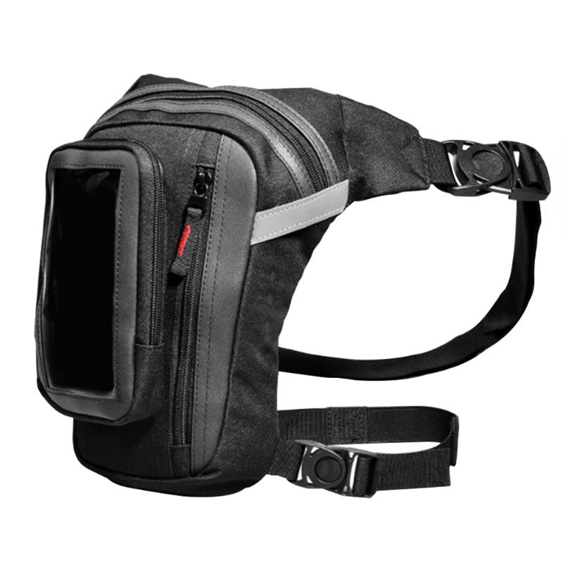 

Waist Bags Hiking Running Cycling Multifunctional Adjustable Zipper Storage Buckle Quick Release Motorcycle Travel Outdoor Leg Bag Sport, Picture shown