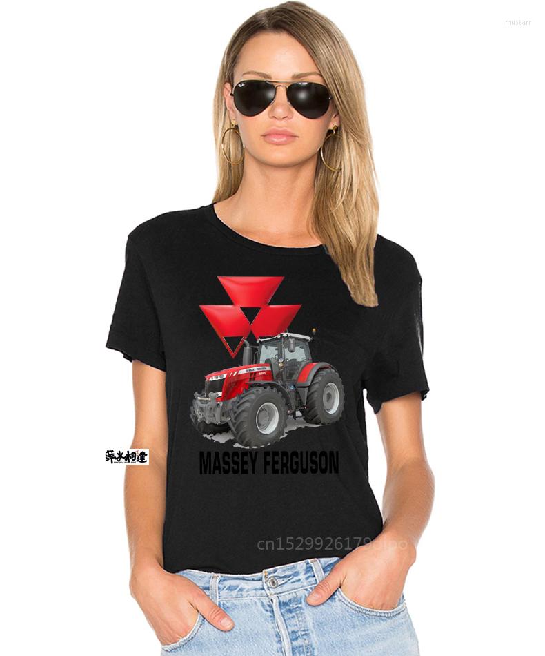

Men's T Shirts Massey Ferguson Tractor Men White Shirt, Green(women)