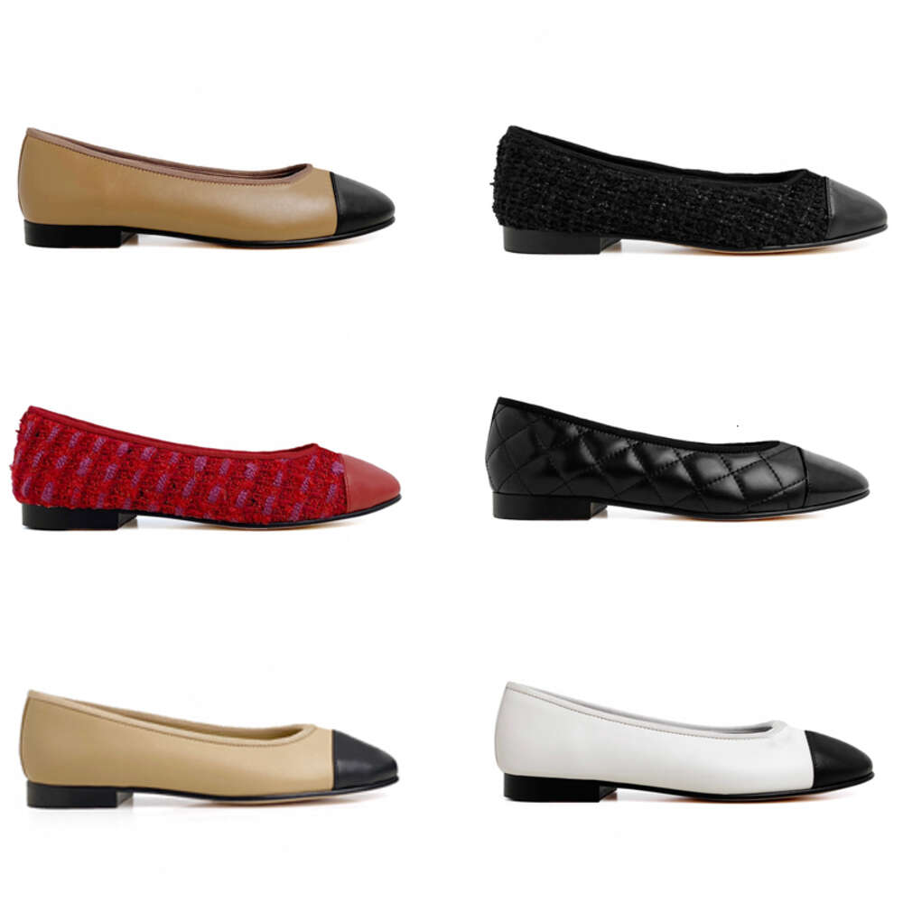 Chaussures habillées pour femmes, chaussures de ballet de styliste avec nœud plat, mocassins décontractés, bas de fête en cuir, taille 35-42 avec