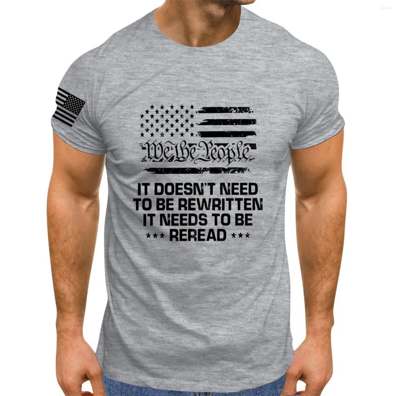 

Men's T Shirts American Flag Print Camiseta Men's Independence Day Spring/summer Leisure Sports Comfortable Oversized Shirt Men, Black