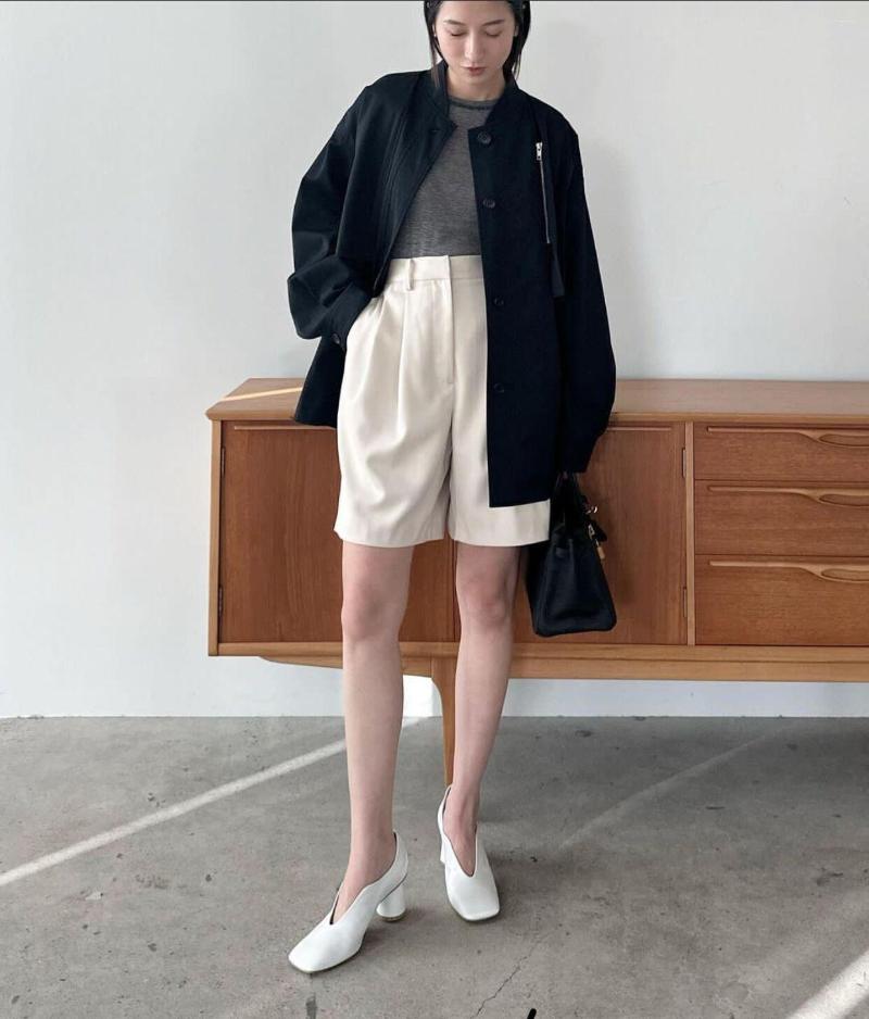

Women' Shorts 2023 Summer Simple Slim Casual All-match Women, Black