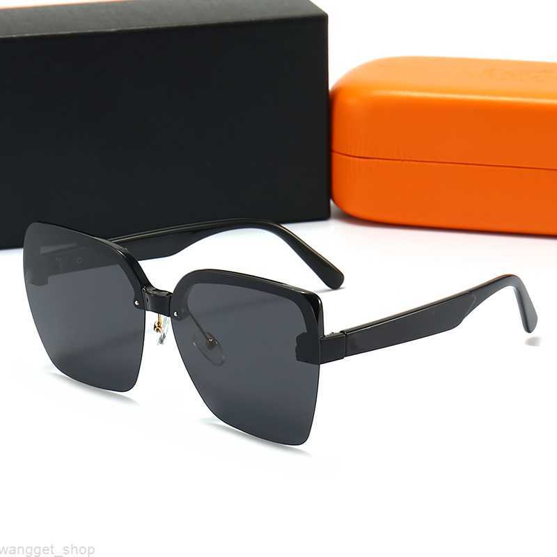 

Fashion High quality Retro Polarized sunglasses Designer For man woman metal large Square frame designer Suitable beach driving UV400 Oculos glass
