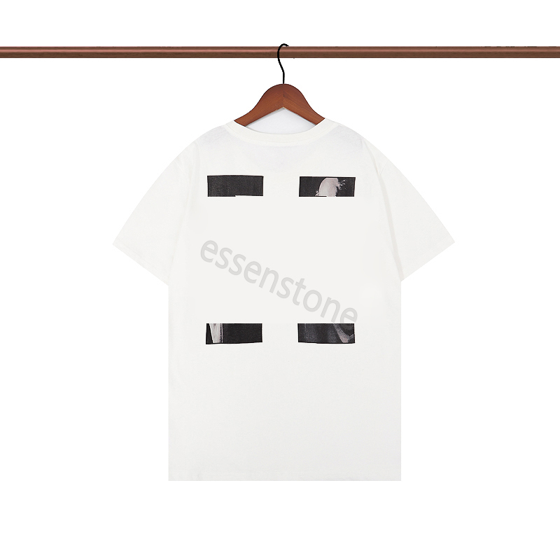 

Summer tshirt offs Men' and Women' Designer Tshirt Hip Hop Fashion Loose Small Palm Print Short Sleeve Fashion Men' Tshirt Polo white Chothes, The same as real