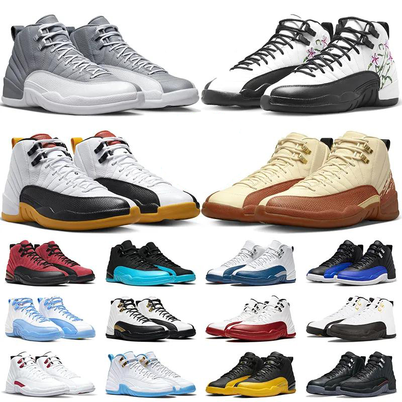 

Jumpman 12 12s Men Basketball Shoes Muslin Taxi Stealth Floral Playoffs Hyper Royal Unc Royalty Utility Reverse Flu Game Royal Mens Trainers Sports Sneakers, As photo 19