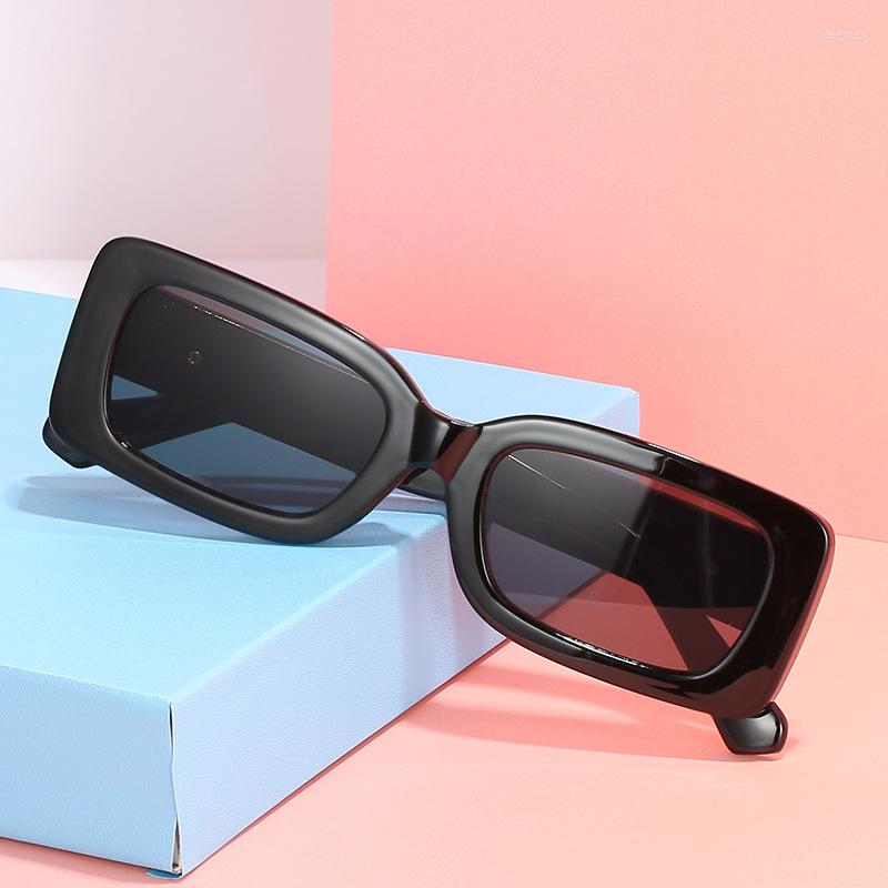 

Sunglasses Boyarn 2023 Small Square Retro Rectangle Men And Women Personality Trendy Ss UV400 Eyewear Sun Glasses