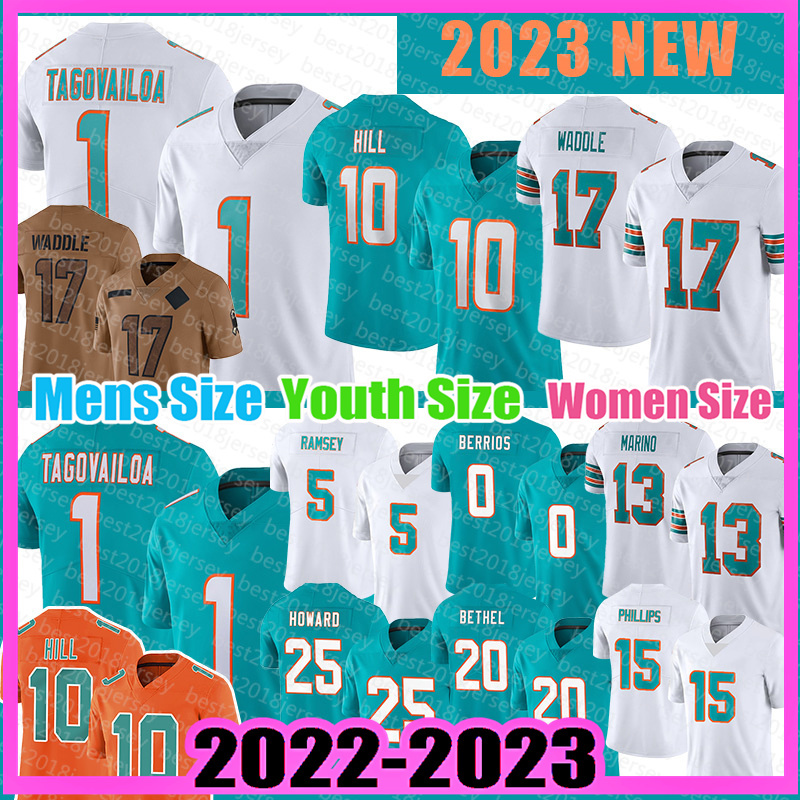 Tyreek Hill Tua Tagovailoa Football Jersey Man Jaylen Waddle Miamis Jalen Ramsey Dolphines Braxton Berrios Dan Marino Xavien Howard Eli Apple Jae-image-920875410