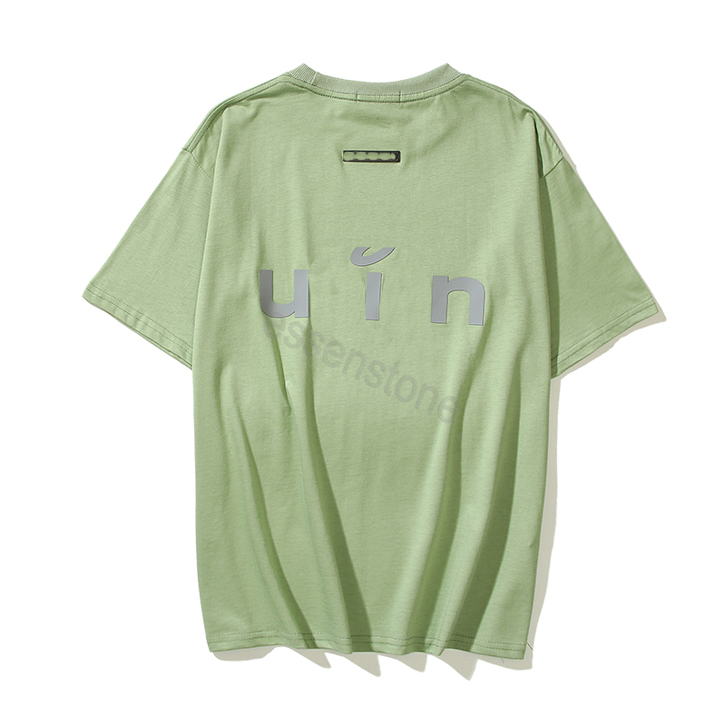 

NEW Mens fears tshirts Summer Men TShirts Short Sleeve Top of god Designer Tees Letter UIN ESS Printed Fashion Shirt Man T shirts Clothes Size -XXL, The same as real