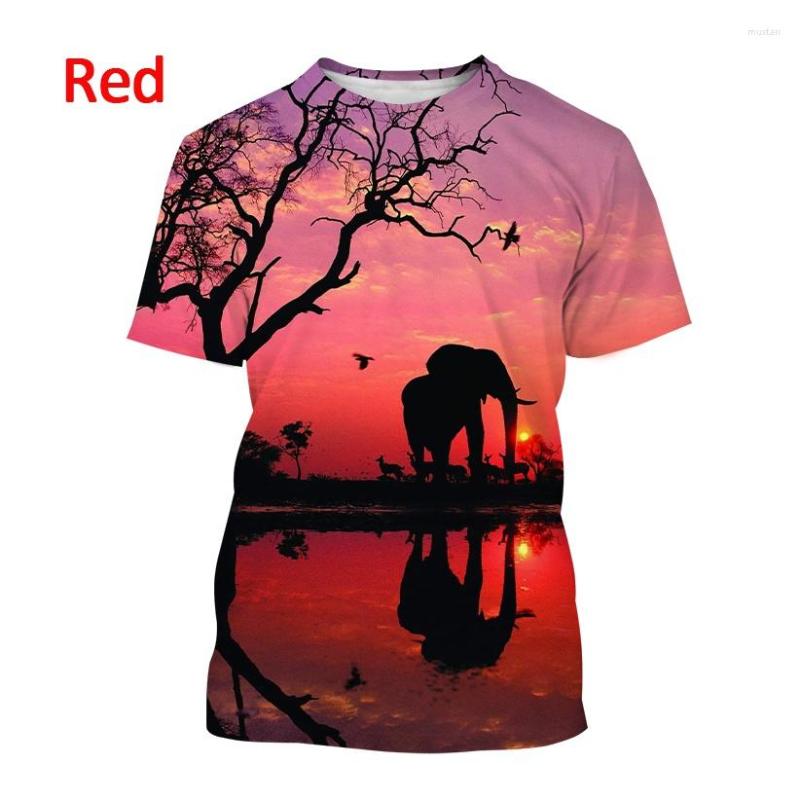 

Men's T Shirts Summer Funny Animal Elephant T-shirt 3D Printed Men Women Unisex Breathable Soft Casual Oversized Men's Tees Short Sleeve, Etf5b2328141