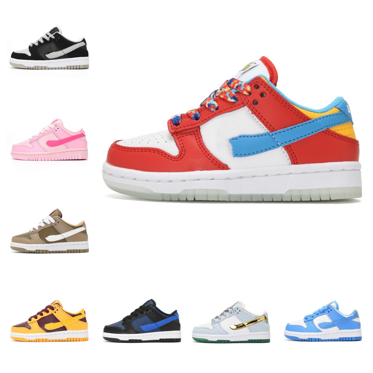 

2023 NlKE dunks kids shoes sb low dunke Girls boys Sports baby sneakers designer trainers Running basketball shoe retro black kid youth toddler infants Athletic 24-37, Colour 04