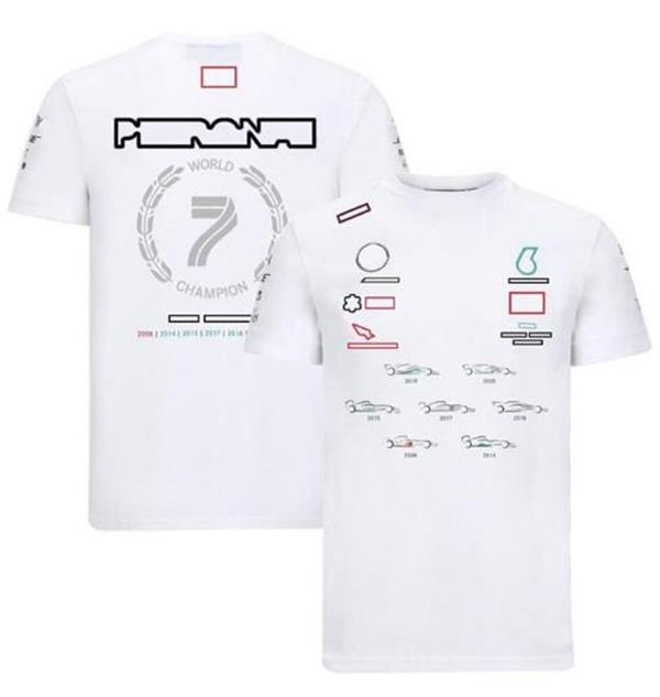 

2023 new F1 racing T-shirt summer team round neck shirt customization 371A, Xxl