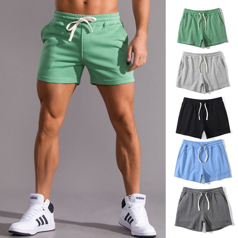 

Men' Shorts Summer Casual Cotton Homme Oversized Basketball Sport Fitness Running Sweatpants Male Clothes 23414, Black