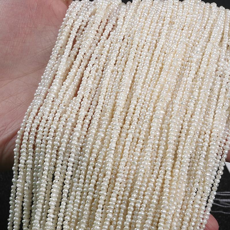 

Loose Gemstones Below 2mm Small Size Freshwater Pearl Strand Tiny Beads Natural And Real