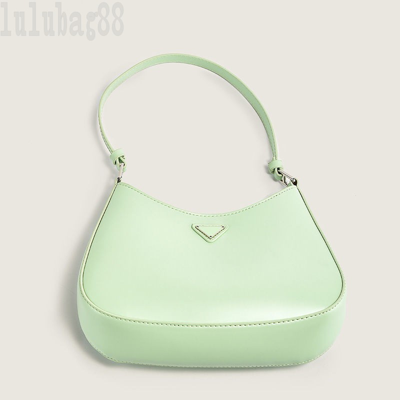 

Leisure cleo shoulder bag smooth leather crossbody bags women flap hobo clutch pink coin purse evening party dressy female letters 7a luxury handbags E23, 9#