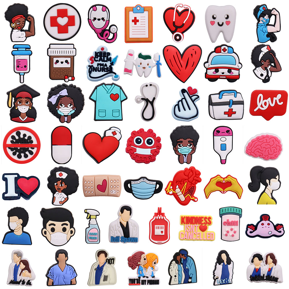 

Other Mix 100Pcs Hospital Protect Medical Theme Character Ambance Pvc Sandals Shoe Charms Buckle Clog Diy Kids Croc Jibz Decorations Othgy