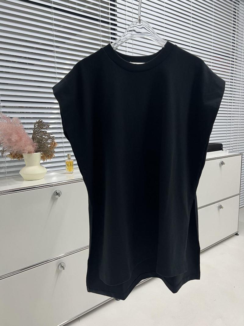 

Skirts High Waist Slit Striped Skirt Casual Fashion 2023 Summer Style 0404, Black