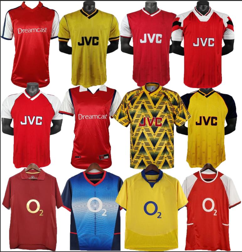 

02 03 05 Retro Soccer Jerseys Gunners HENRY HIGHBURY PIRES REYES 06 92 93 94 95 96 98 99 BERGKAMP ADAMS Persie Galla V. PERSIE 88 89 90 Vintage Classic FOOTBALL SHIRT, Blue