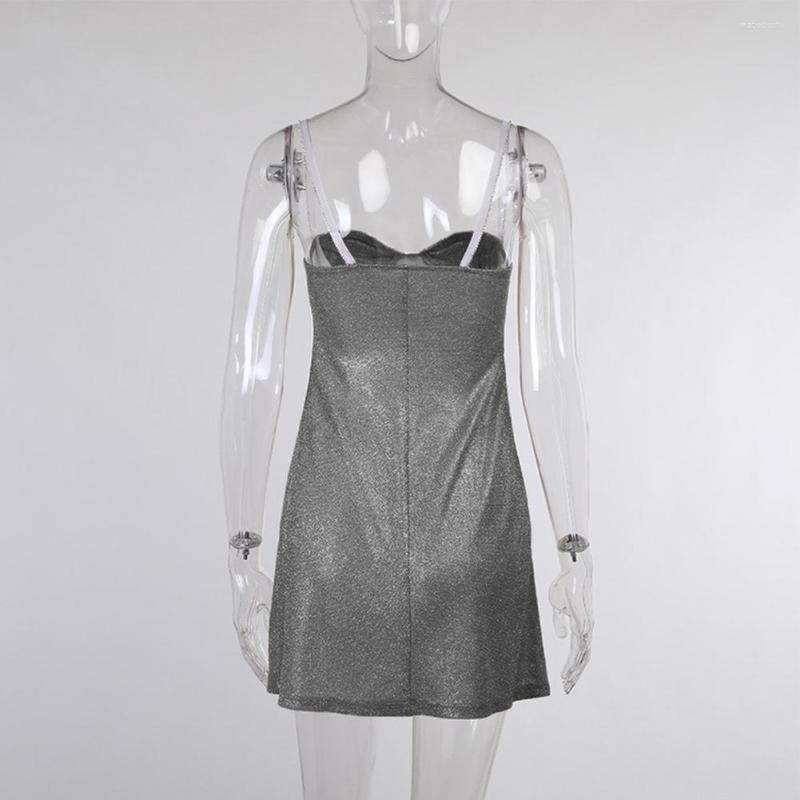 

Casual Dresses Sexy For Women 2023 Elegant Evening Retro Shiny Diamond Party Korean Fashion Club Wear Bodycon Strappy Dress, Black