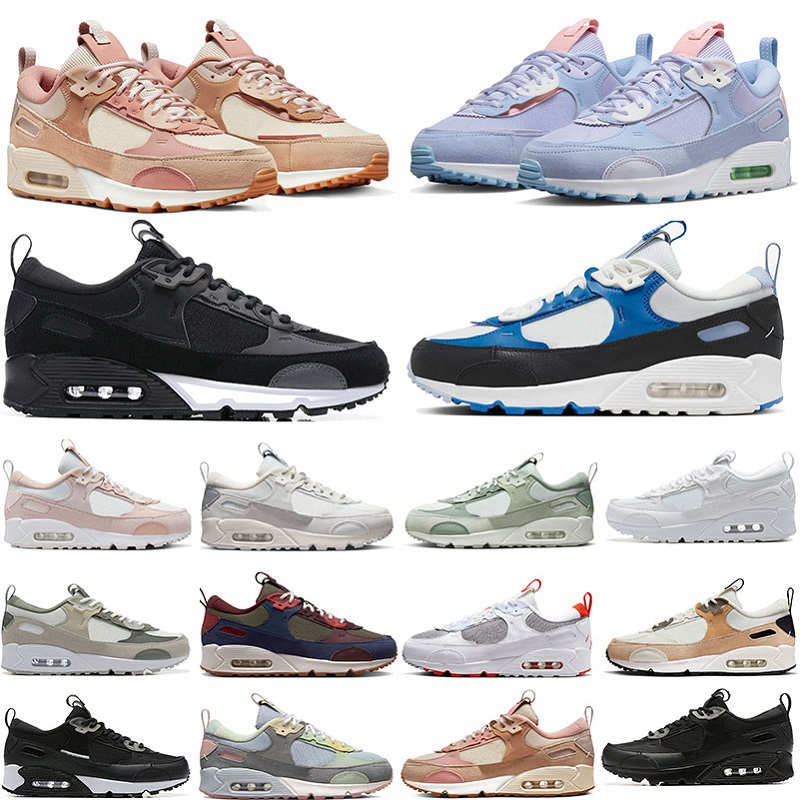 

90 90s Futura Men Women Running Shoes Soft Pink Wolf Grey Tan Sail and Silver Summit White Green Black White Cobalt Bliss Easter Medium Olive Trainers Sports Sneaker, Color#1