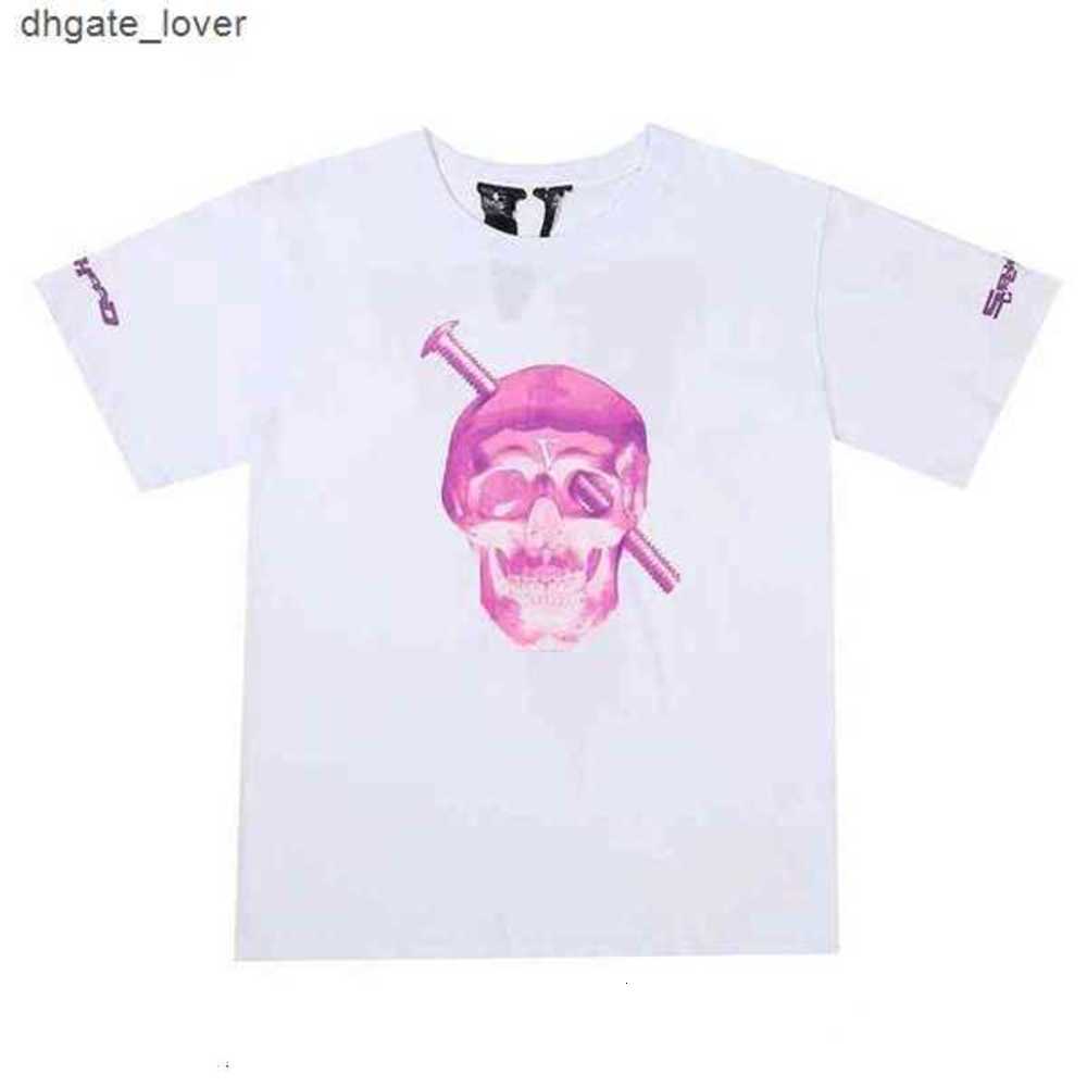 

European Designer Famous Mens Women Ees vl Skull Printed -shirts Hip Hop Short Sleeve Cotton Summer t Shirt Round Neck Polos Size -xlcyf7