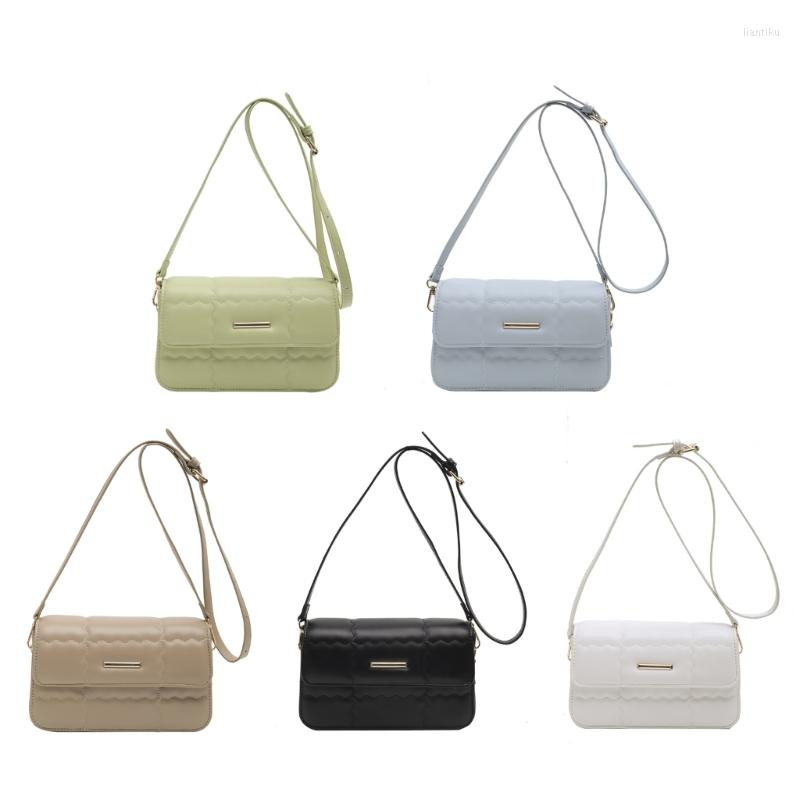 

Evening Bags Women Crossbody Solid Classic Bag Ladies Handbags Satchel Flap Shoulder Sling, Black