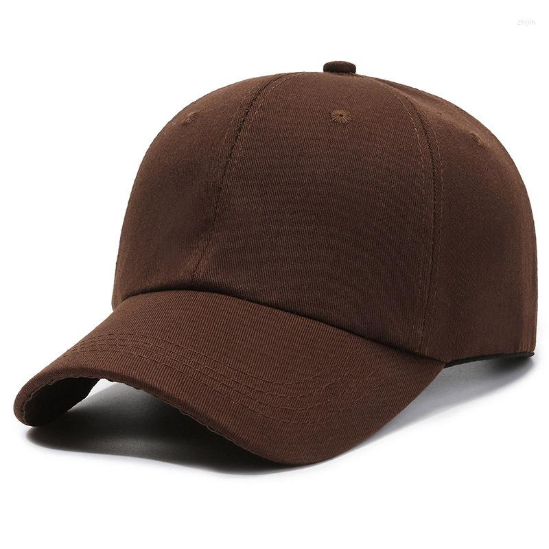 

Ball Caps 2023 Solid Color Baseball Hats Big Head Man Soft Cotton Plus Size Sport Snapback Cap Lady Large Sun 56-60CM 60-65CM, Lake blue