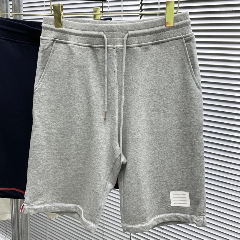 

Men's Shorts Knee Length Jogger Brand Summer Men Women Striped Colors Design Cotton Sports Trousers Korean Style Track Man, Blue